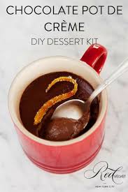 Pots Of Cream The Literal Translation Of This French Favorite Are Custard Like Desserts Served Chilled In Individ Dessert Cookbooks Desserts Diy Desserts