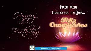 Gracias por todo lo que me haces vivir y por ser tan paciente y buena persona, ¡te amo! Para Una Hermosa Mujer Feliz Cumpleanos Youtube
