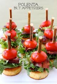 These cocktail party style all appetizer parties serve as an adventurous tasting event, enabling guests to try an assortment of. These Mini Polenta Blt Appetizers Are The Best Make Ahead Party Food Blt Appetizer Mini Appetizers Appetizer Recipes
