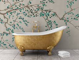 This matte paint gives your bathroom walls a soft sheen finish, drying quickly in just 24 hours. Bathroom Wallpaper Everything You Need To Know