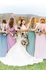 Ruffled V Neck Chiffon Long Bridesmaid Dress Tbqp387 Bridesmaid Dresses Bridesmaid Bridesmaid Gown