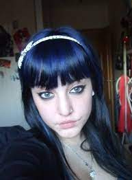 Blue Blck Blue Black Hair Dyed Hair Blue Black Hair Dye
