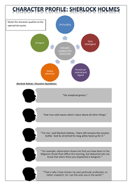 I am an experienced medical doctor recently returned from afghanistan. The Sign Of The Four Holmes And Watson Character Profile Teaching Resources