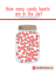 Watch the video explanation about how to guess how many candies are in a jar online, article, story, explanation, suggestion, youtube. Free Printable How Many Candy Hearts Are In The Jar Game