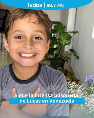 SIGUE LA BÚSQUEDA DE LUCAS EN VENEZUELA 🚨💔 🇦🇷 Lucas, el nene argentino  de 8 años desaparecido tras los terremotos en Venezuela, continúa siendo  buscado por los equipos de rescate. 🙏 Su
