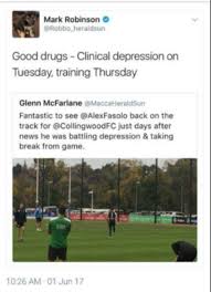 The match drew high praise from the head of football writer at the herald sun, mark robinson, while teammate, jack watts, labelled him an absolute beast. Nathan Buckley Condemns Ignorant Tweet From Football Journalist Mark Robinson The West Australian