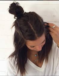 The trendy low bun hairstyles for your natural hair includes many modifications in the regular of the style. Untitled Hair Styles Half Bun Hairstyles Long Hair Styles
