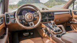 On the interior, porsche have all panameras a new steering wheel design with integrated shift paddles. 2020 Porsche Cayenne Turbo S E Hybrid Interior Photos