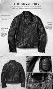 Mens Fashion Modern Moto Jacket From Ralph Lauren Men S Black Label The Grand Prix Is Equally Re Vintage Leather Jacket Leather Jacket Men Well Dressed Men