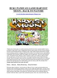 Check spelling or type a new query. Buku Panduan Game Harvest Moon Back To 1