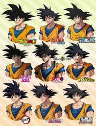 The world of anime has been finding its way into professional sports for the past few years, with national football league players sporting dragon ball z attire and players in the nba making. Goku In 9 Different Art Styles Dragon Ball Dragon Ball Super Funny Anime Dragon Ball Super Dragon Ball Super Manga