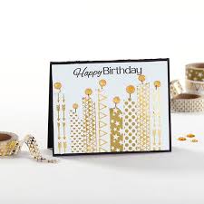 I thought from description it would be different read more. How To Use Washi Tape On A Handmade Birthday Card Spellbinders Blog