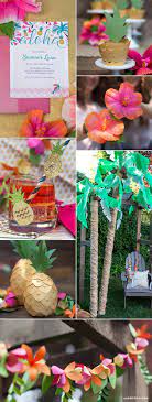 Very easy, inexpensive and beautiful. Luau Party Ideas Lia Griffith