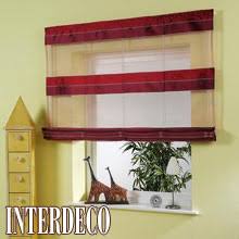 Schone Raffrollos Raffvorhange Raffgardinen Interdeco