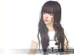 Http Maygamestudio Tumblr Com Post 122756846791 Ts4 Hair79f For Female Compatible With Hats Sims Hair Sims 4 Mods Sims 4