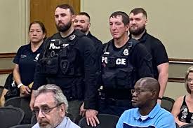 Five Minden Police officers receive promotions