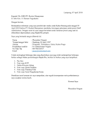 Kop surat yang baik dan benar itu harus mengandung beberapa komponen pokok: Surat Lamaran Resmi Doc 11 Descargar Cute766