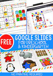Perfect For Distance Learning No Printer Needed Kindergarten Activities Google Classroom Activities Google Classroom Kindergarten