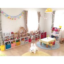 壁 天井 おもちゃ収納 キッズルーム 子供部屋 こどもと暮らす などのインテリア実例 2017 09 05 14 48 33 roomclip ルームクリップ おもちゃ 収納 カラーボックス 子供部屋 収納 アイデア 子供部屋