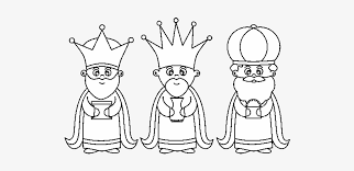Reyes Magos Para Colorear Y Recortar