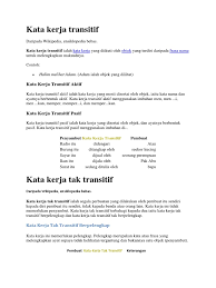 Malaysian journal of science scimago mangrove forest in malaysia pdf management and science university msu manakah kesan pengambilan alkohol secara berlebihan terhadap kesihatan malaysian yoghurt company sdn bhd career mamee double decker m sdn bhd career malaysian private entities. Nota Rujukan Kata Kerja Transitif