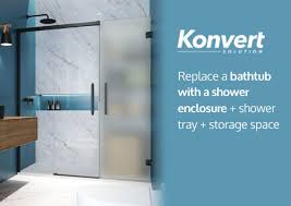 Replace bathtub with shower trays and enclosures. Made To Measure Sliding Shower And Bathtub Enclosures