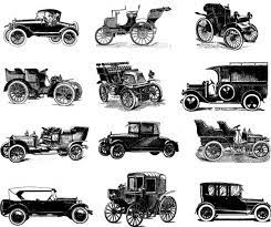 12 Vintage Cars Vector Art Keepdesigning Vintage Cars Car And Motorcycle Design Car Vector
