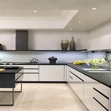 Contemporary white high gloss foil. Modern High Gloss Kitchen Cabinets Global Sources