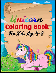 This children's coloring book is full of happy, smiling, beautiful unicorns. Amazon Com Unicorn Coloring Book For Kids Age 4 8 A Children S Coloring Book And Activity Pages For 4 8 Year Old Kids 9781686241260 Publishing Modern Journal Books