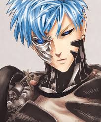 Genobi By Obispy Genos Blue Hair Recolorig One Punch Man One Punch Blue Hair