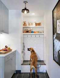 Dog area in garage ideas. Top 60 Best Home Dog Wash Station Ideas Canine Shower Designs
