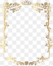 Gold Lace Beira Floral Moldura De Flores Borda Para Convite