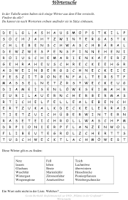 Die wörter können waagrecht oder senkrecht im gitter angeordnet sein. Arbeitsblatter Ubersicht Deutsch Pdf Kostenfreier Download