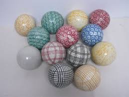 Vind fantastische aanbiedingen voor ceramic balls. Antique Scottish Carpet Balls For Sale Antique Poster