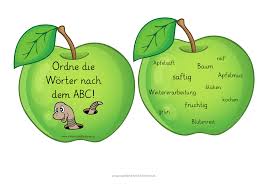 Abc Facher In 2020 Abc Apfel Wortkarte
