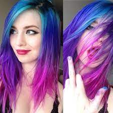 Pin By Louise Buckingham On Hair And Makeup In 2020 Hair Styles Blue Pink Hair Mermaid Hair Mermaid Hair Color Blue And Pink Hair Hair Styles