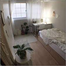 147 Minimalist Storage Ideas For Your Small Bedroom 6 Myhomeku Com Dekorasi Apartemen Inspirasi Ruangan Ide Kamar Tidur