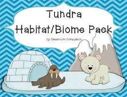 Tundra Biome Habitat Science Pack Worksheets Vocabulary