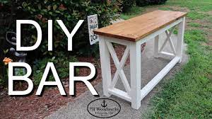 Start your next project for diy bar height dining table with one of our many woodworking plans. Super Easy Diy Bar Diy Standing Desk With Woodwork Plans Youtube