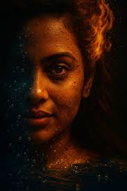 Cinematic portrait of two people together