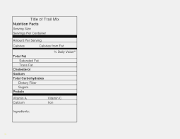 Are you searching for nutrition facts png images or vector? 30 Editable Nutrition Label Template Labels Database 2020