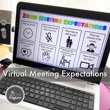 Virtual Meeting Expectations In 2020 Digital Learning Classroom Classroom Expectations Teaching Technology