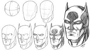 Extend two curved lines below the oval, one longer than the other. How To Draw Batmans Mask Step By Step Video Youtube