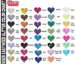 Siser Glitter Easy Weed Heat Transfer Glitter Vinyl 20
