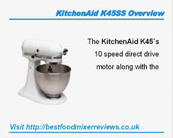 kitchenaid k45ss food mixer