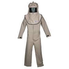 Cat40 Series Arc Flash Hood And Coverall Suit Set