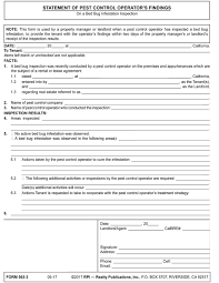 Baker, an ohio appellate court found that a hole in the roof that allowed birds and insects to enter the structure. Landlord Pest Control Notice Sample Letter