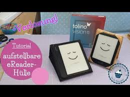 Aufstellbare Hulle Fur Ereader Tablet Tolino Vision 5 Diy Nahanleitung Verlosung Mommymade In 2020 Basteln Und Selbermachen Anleitungen Tablet Hulle Nahen
