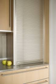 Kitchen I Like The Roller Cabinet I Ve Seen It At Ikea Modern Kitchen Photos Modern Kitchen Design Kitchen Shutters