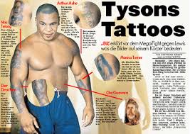 Mike Tyson Tattoos Photos Pics Pictures Of His Tattoos